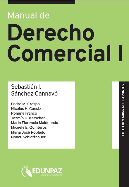 Portada de Manual de Derecho Comercial