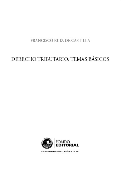Portada de Derecho tributario: Temas básicos