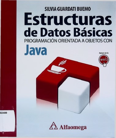 Portada de Estructura de Datos Básicas POO con JAVA