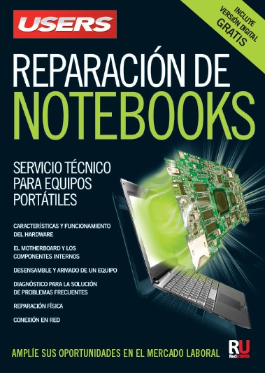 Portada de Reparación de Notebooks (Users) (1ra Edición)