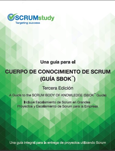 Portada de SCRUM study Guide 3rd edition Spanish