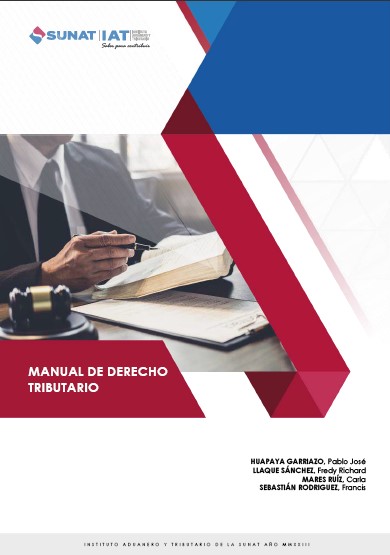 Portada de Manual de Derecho Tributario