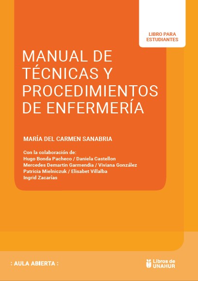 Portada de MANUAL DE TÉCNICAS Y PROCEDIMIENTOS DE ENFERMERÍA