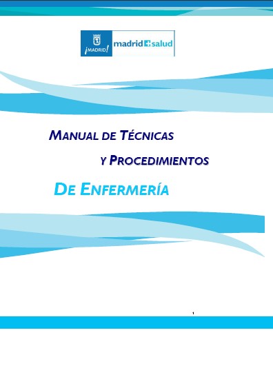 Portada de Manual de técnicas y procedimientos de enfermería