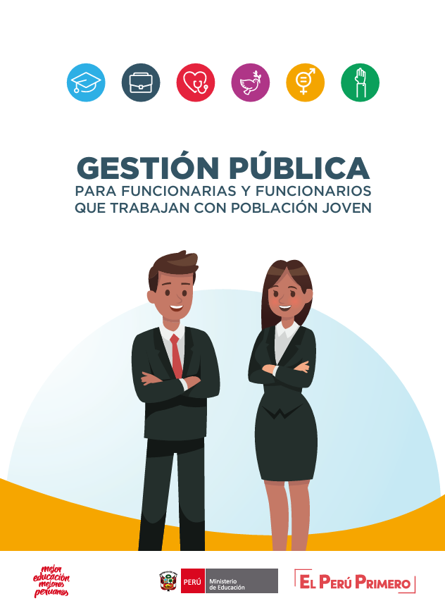 Portada de GESTIÓN PÚBLICA PARA FUNCIONARIAS Y FUNCIONARIOS QUE TRABAJAN CON POBLACIÓN JOVEN