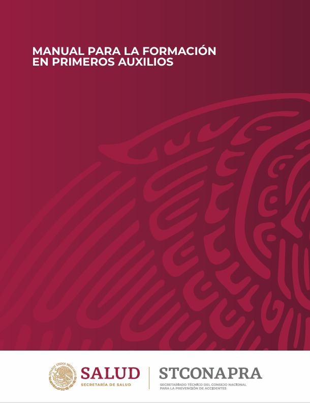 Portada de MANUAL PARA LA FORMACIÓN EN PRIMEROS AUXILIOS