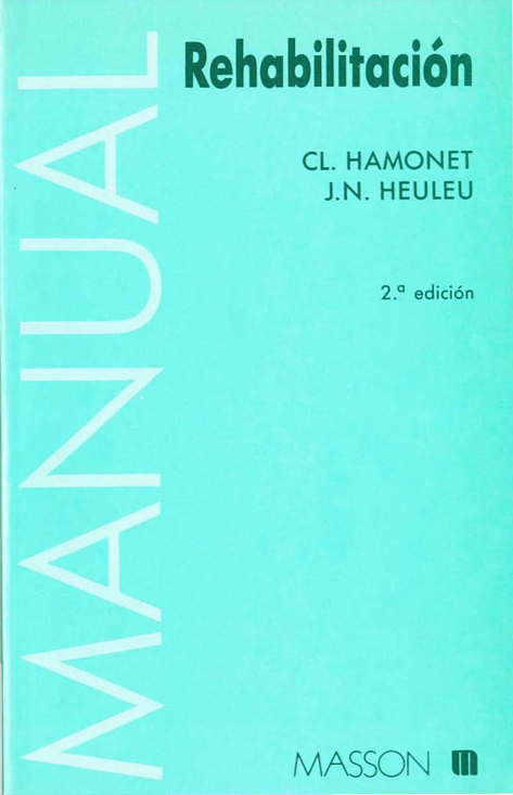 Portada de MANUAL DE REHABILITACIÓN