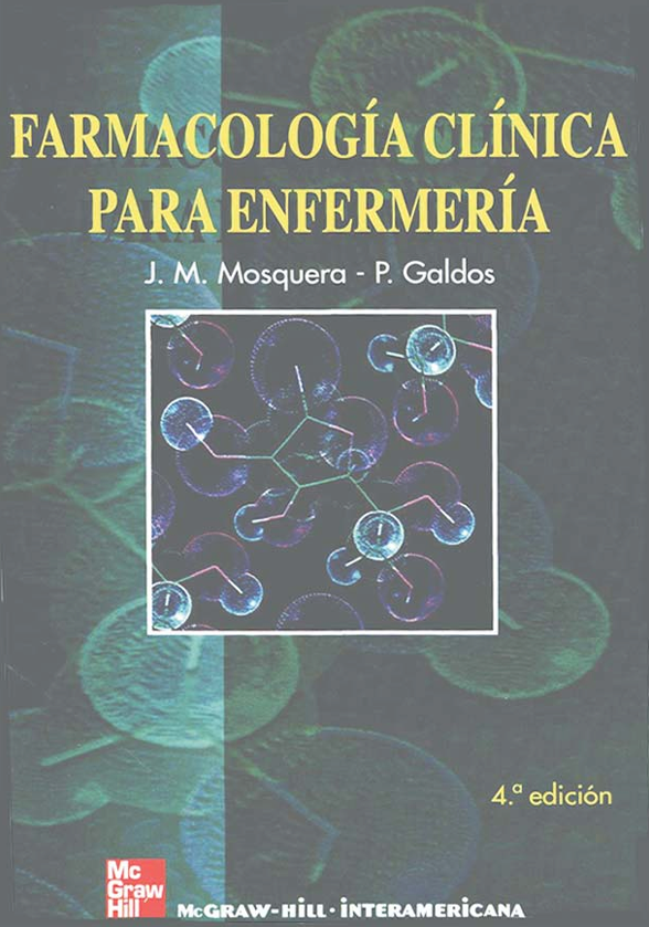Portada de FARMACOLOGÍA CLÍNICA PARA ENFERMERÍA