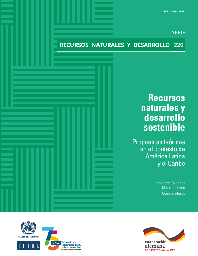Portada de RECURSOS NATURALES Y DESARROLLO SOSTENIBLE