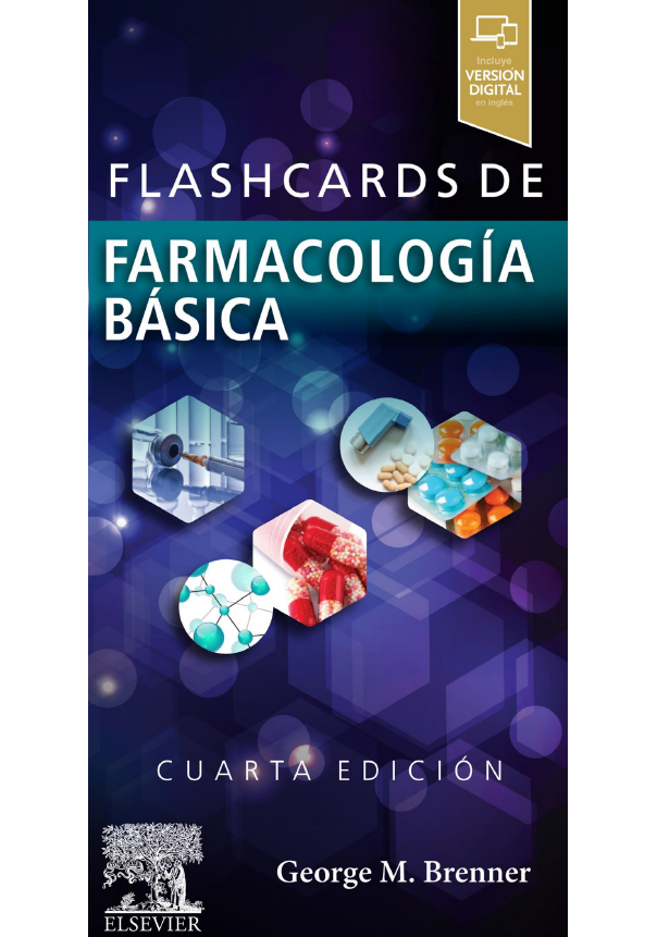 Portada de FLASHCARDS DE FARMACOLOGÍA BÁSICA
