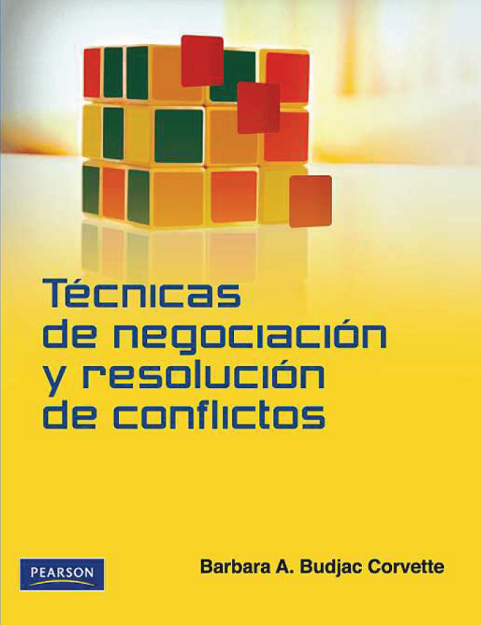 Portada de TÉCNICAS DE NEGOCIACIÓN Y RESOLUCIÓN DE CONFLICTOS